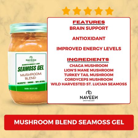 Seamoss Gel (Mushroom Mix)