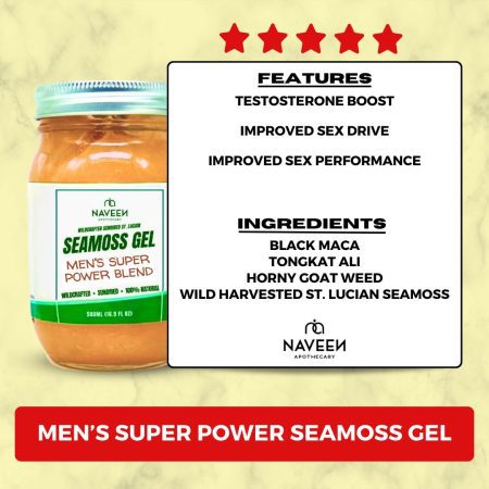 Seamoss Gel (Men’s Superpower)